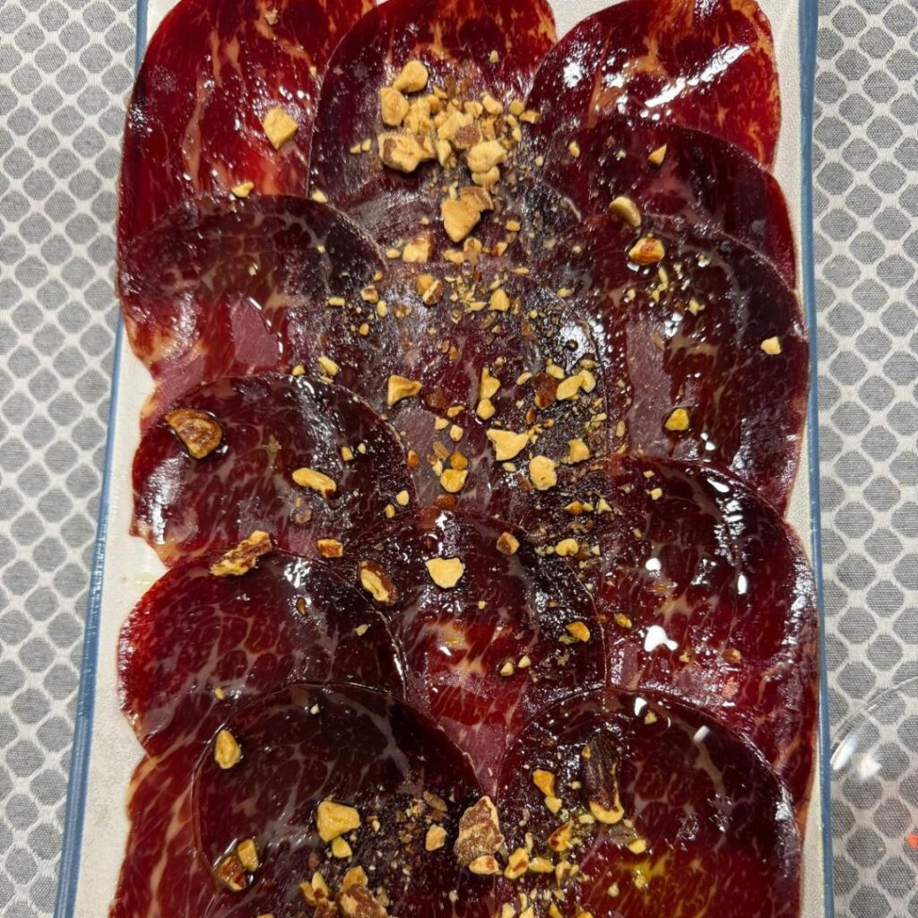 Cata maridaje Vin@rte Pradena: cecina